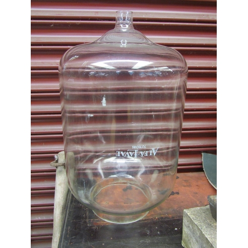 2060 - A glass milking bottle 'Alfa-Laval'