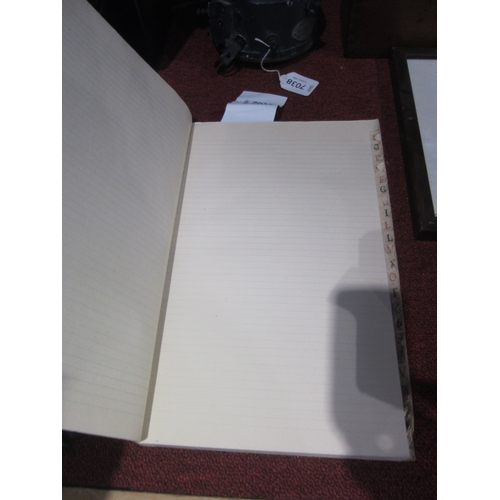 7039 - An unused LNER ledger book