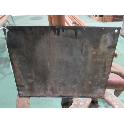 7082 - A BR (E) enamel sign - RIGHTS OF WAY ACT 1932 THE BRITISH TRANSPORT COMMISSION HEREBY GIVE NOTICE TH... 