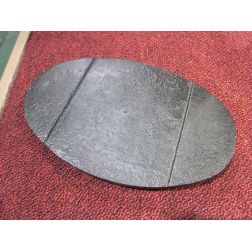 7100 - A cast iron smokebox shed plate 2F Coventry 1935 to 1950, Market Harborough 1955 to 1958, then Woodf... 
