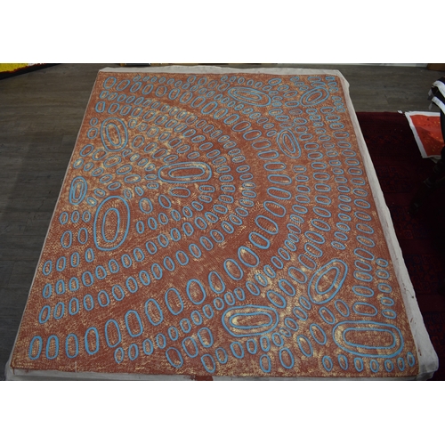 5128 - NGOIA POLLARD NAPALTJARRI (c1948-2022) Australian Aboriginal Contemporary Artist. Her works focus on... 