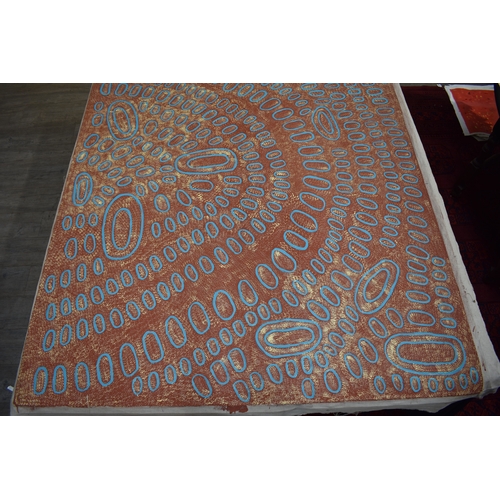 5128 - NGOIA POLLARD NAPALTJARRI (c1948-2022) Australian Aboriginal Contemporary Artist. Her works focus on... 