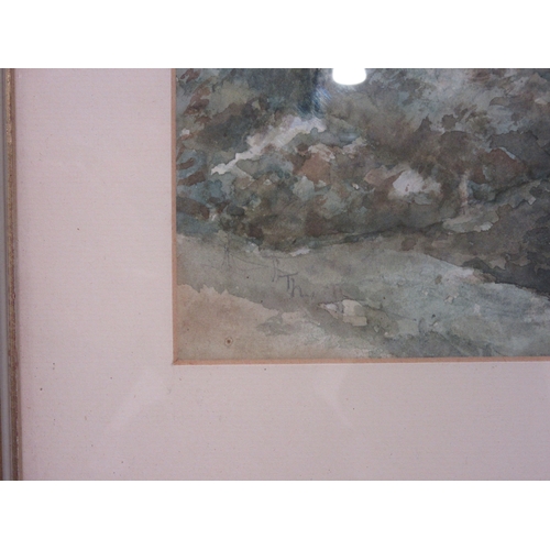 1279 - Two watercolours - P O Sheppey of a cat titled 