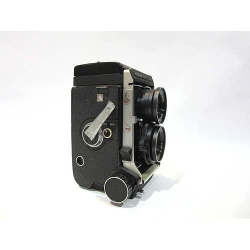 7057 - Mamiya C330 Professional F TLR film camera, serial 0135311, two Mamiya-Sekor 80mm f/2.8 lenses, with... 