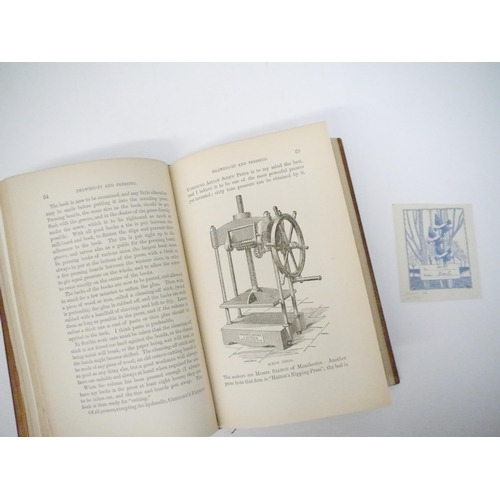 5005 - (Zaehnsdorf Fine Binding.) Joseph W. Bell: 'The Art of Bookbinding', London, George Bell and Sons, 1... 