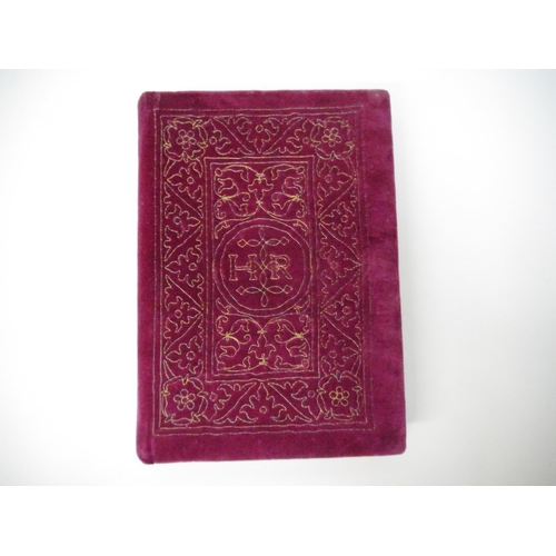 5006 - (Embroidered Bindings.) Cyril Davenport: 'English Embroidered Bookbindings', London, Kegan Paul, 189... 