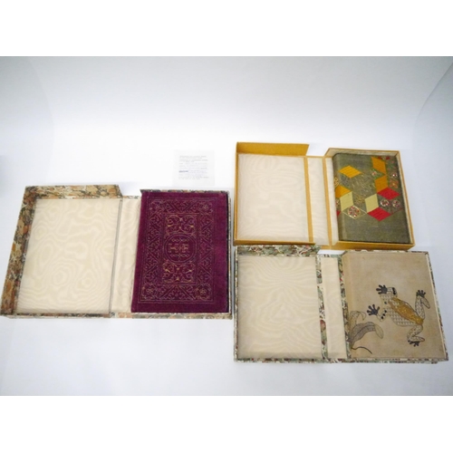 5006 - (Embroidered Bindings.) Cyril Davenport: 'English Embroidered Bookbindings', London, Kegan Paul, 189... 