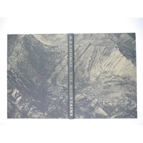 5017 - John Piper (ill.); R.S. Thomas: 'The Mountains', Rampant Lions Press for Chilmark Press, New York, 1... 