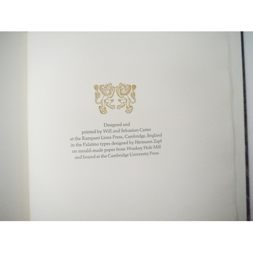 5017 - John Piper (ill.); R.S. Thomas: 'The Mountains', Rampant Lions Press for Chilmark Press, New York, 1... 