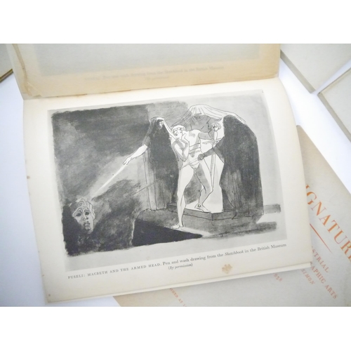 5028 - 'Signature: A Quadrimestrial of Typography and Graphic Arts', edited Oliver Simon, London, Curwen Pr... 