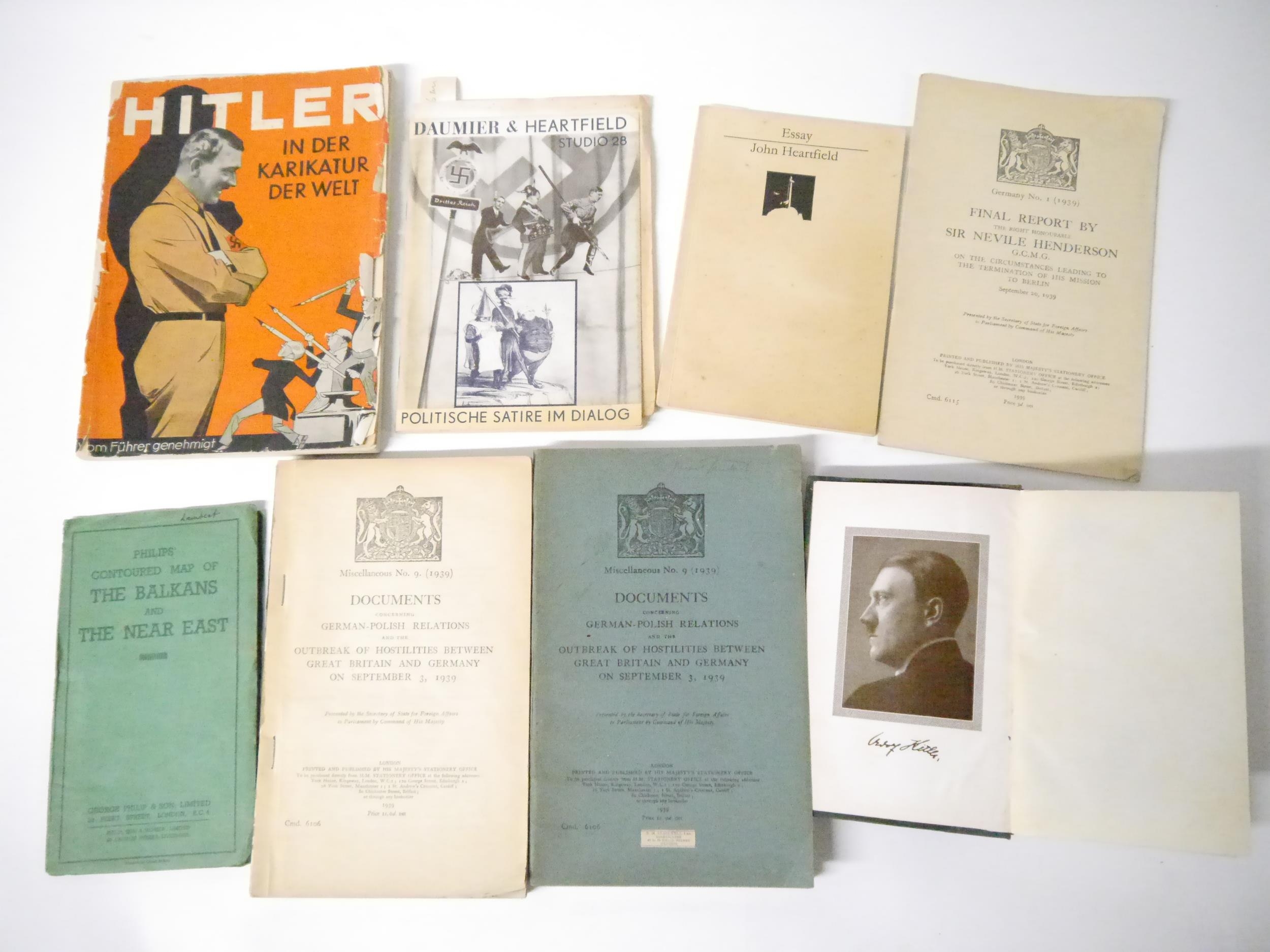A small collection of WW2, Nazi Germany etc related works, including ...