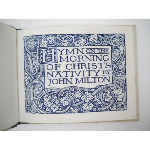 5011 - (Old Bourne Press.) James J. Guthrie; John Milton: 'Hymn on the Morning of Christ's Nativity.', Lond... 