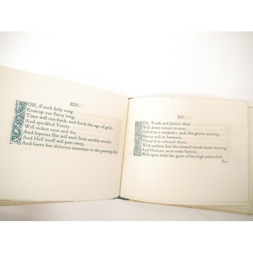 5011 - (Old Bourne Press.) James J. Guthrie; John Milton: 'Hymn on the Morning of Christ's Nativity.', Lond... 