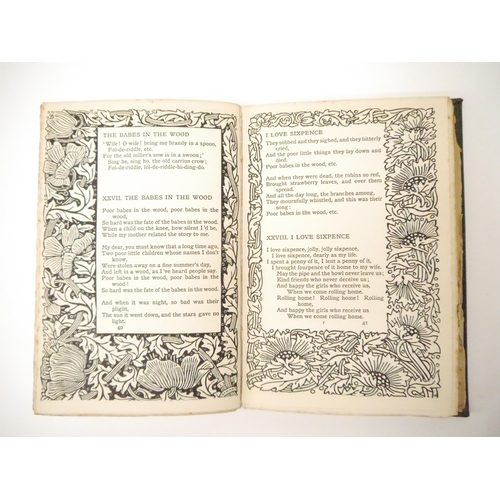 5012 - S. Baring-Gould (ed.): 'A Book of Nursery Songs and Rhymes', London, Methuen, 1895, xvi,159,[1]pp, A... 