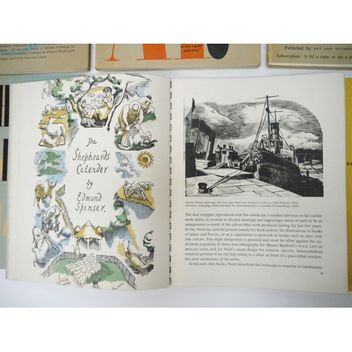 5029 - 'Alphabet & Image: A Quarterly Magazine of Typography and Graphic Arts. Edited by Robert Harling.', ... 