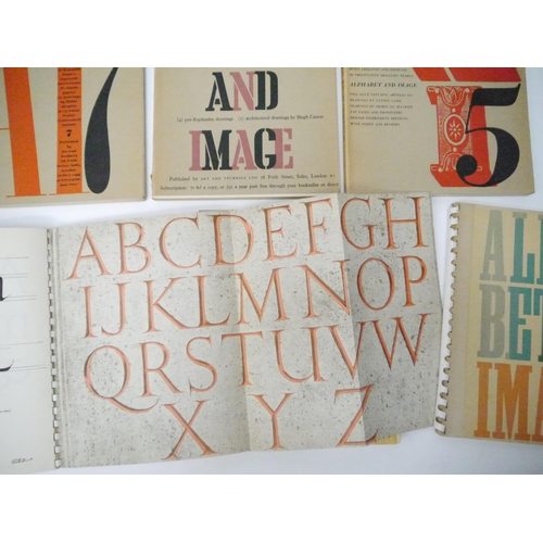 5029 - 'Alphabet & Image: A Quarterly Magazine of Typography and Graphic Arts. Edited by Robert Harling.', ... 