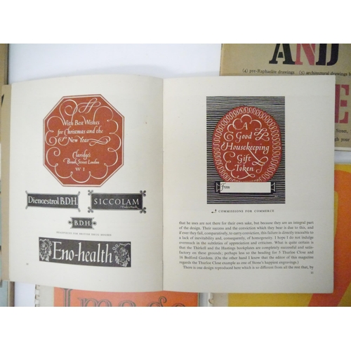 5029 - 'Alphabet & Image: A Quarterly Magazine of Typography and Graphic Arts. Edited by Robert Harling.', ... 
