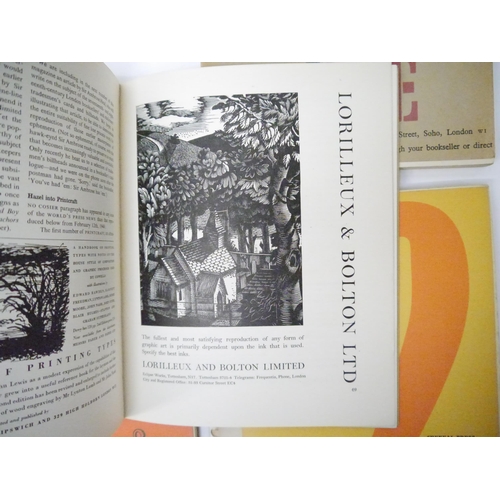 5029 - 'Alphabet & Image: A Quarterly Magazine of Typography and Graphic Arts. Edited by Robert Harling.', ... 