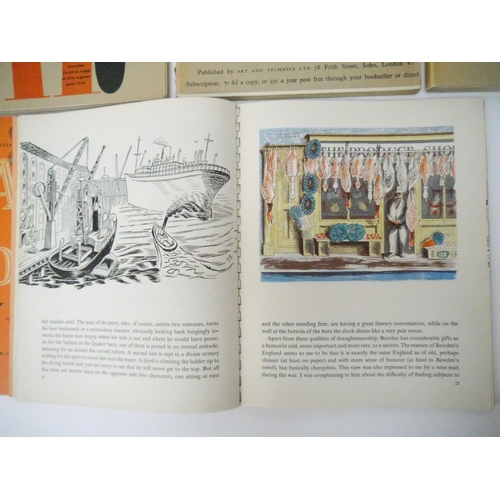 5029 - 'Alphabet & Image: A Quarterly Magazine of Typography and Graphic Arts. Edited by Robert Harling.', ... 