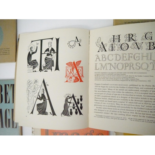 5029 - 'Alphabet & Image: A Quarterly Magazine of Typography and Graphic Arts. Edited by Robert Harling.', ... 