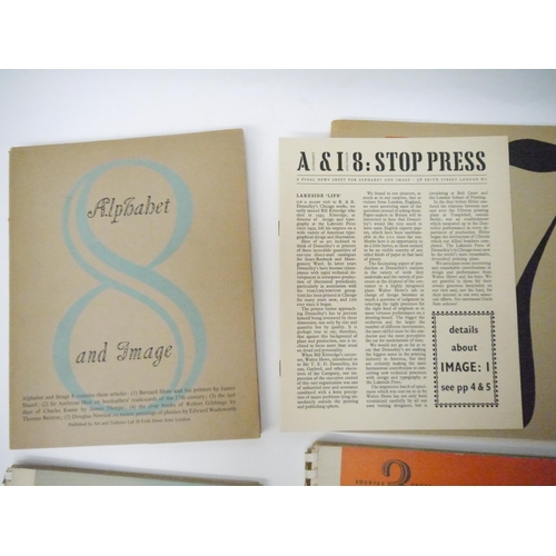5029 - 'Alphabet & Image: A Quarterly Magazine of Typography and Graphic Arts. Edited by Robert Harling.', ... 