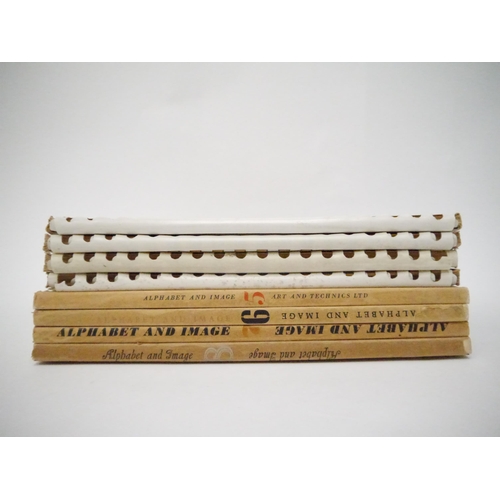 5029 - 'Alphabet & Image: A Quarterly Magazine of Typography and Graphic Arts. Edited by Robert Harling.', ... 