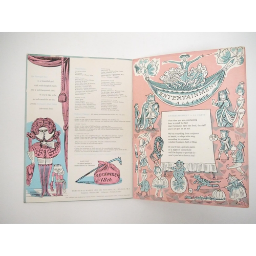 5034 - Edward Bawden. 'Fortnum and Mason Christmas Pantomime. 1959.', London, Fortnum & Mason, 1959, 48pp i... 