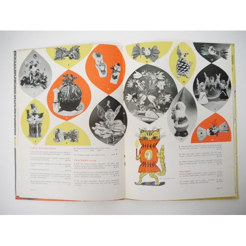 5035 - Edward Bawden. 'Fortnum's Christmas Catalogue, 1958', London, Fortnum & Mason, 1958, 44pp illustrate... 