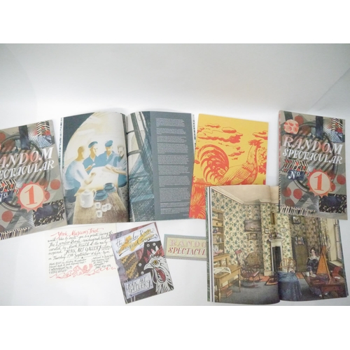 5040 - St. Jude's, Print Artists. 'Random Spectacular', Published by St. Judes, Norwich, three issues of of... 