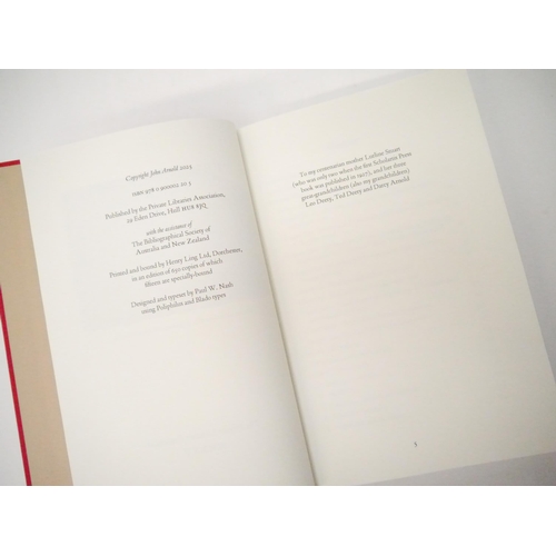 5052 - SCHOLARTIS PRESS. ‘Eric Partridge and the Scholartis Press’, A History and Bibliography by John Arno... 