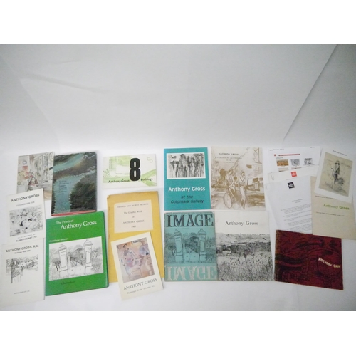 5056 - ‘The Prints of ANTHONY GROSS A Catalogue Raisonné’, by Robin Herdman. Published in 1991 by Scolar Pr... 