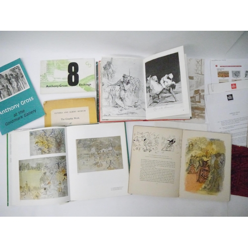 5056 - ‘The Prints of ANTHONY GROSS A Catalogue Raisonné’, by Robin Herdman. Published in 1991 by Scolar Pr... 