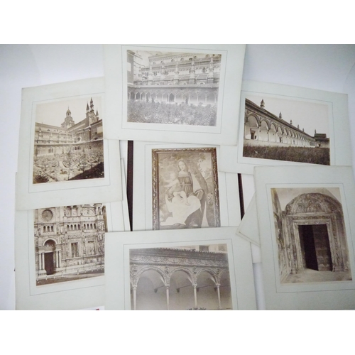 5057 - (Architecture, Charterhouse of Pavia.) ‘The Certosa At Pavia. Twenty Original - Photographs by A. No... 