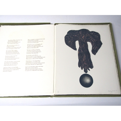 5043 - Shirley Jones (b. 1934): 'The Same Sun', [Croydon : Shirley Jones 1978], limited edition set of nine... 