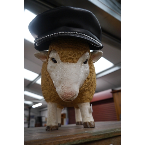 2054 - A butchers display model sheep