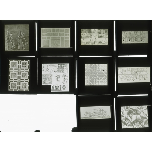 7028 - A good collection of Magic Lantern glass slides of varying world wide interest, includes images of b... 