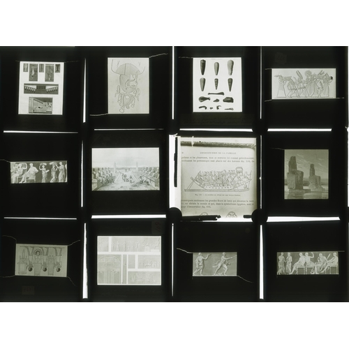 7028 - A good collection of Magic Lantern glass slides of varying world wide interest, includes images of b... 
