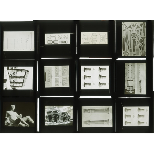 7028 - A good collection of Magic Lantern glass slides of varying world wide interest, includes images of b... 