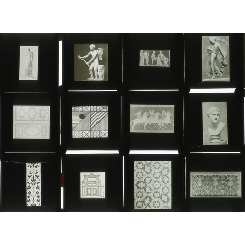 7028 - A good collection of Magic Lantern glass slides of varying world wide interest, includes images of b... 