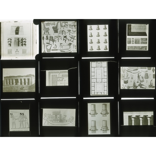 7028 - A good collection of Magic Lantern glass slides of varying world wide interest, includes images of b... 