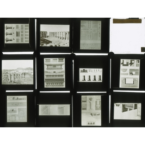 7028 - A good collection of Magic Lantern glass slides of varying world wide interest, includes images of b... 