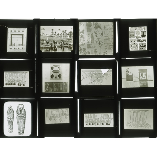 7028 - A good collection of Magic Lantern glass slides of varying world wide interest, includes images of b... 
