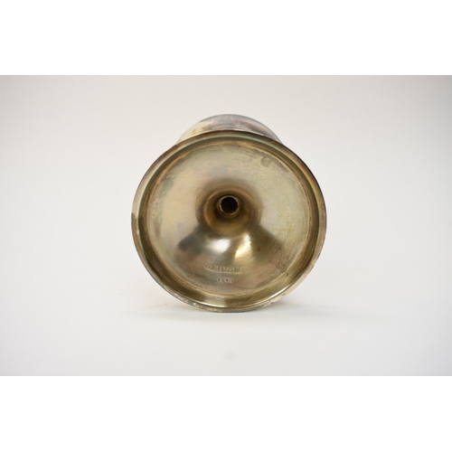 8025 - An  Albert Edward Jones, 900th Anniversary Lincoln Cathedral silver goblet designed after the Lincol... 