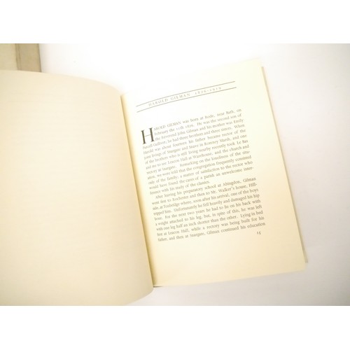 5042 - (Camden Town Group.) Harold Gilman (British 1876-1919) and Charles Ginner A.R.A. (British 1878-1952)... 