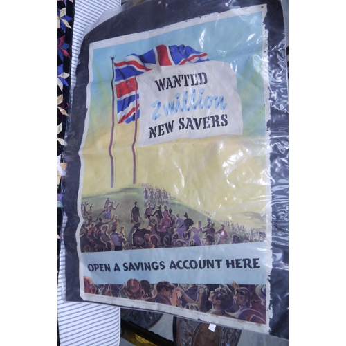 2027 - Two posters, one Post Office savings bank