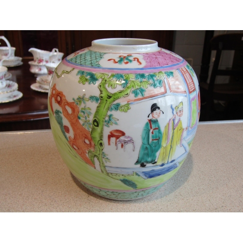 1002 - A large 19th Century Chinese blue and white bowl, 37cm diameter (a/f), Oriental dish (a/f) and a gin... 