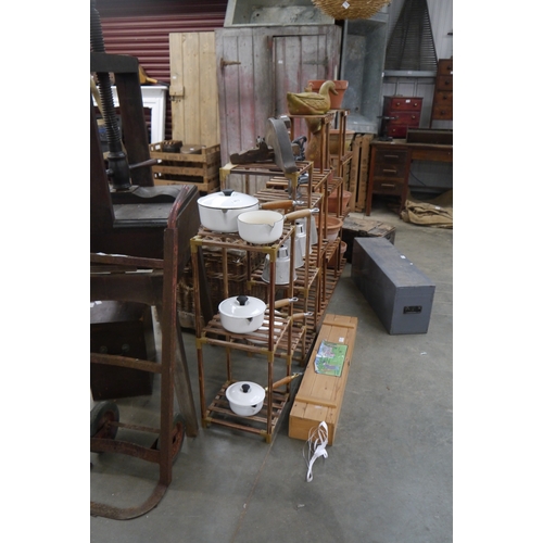 2006 - Two shelf racks