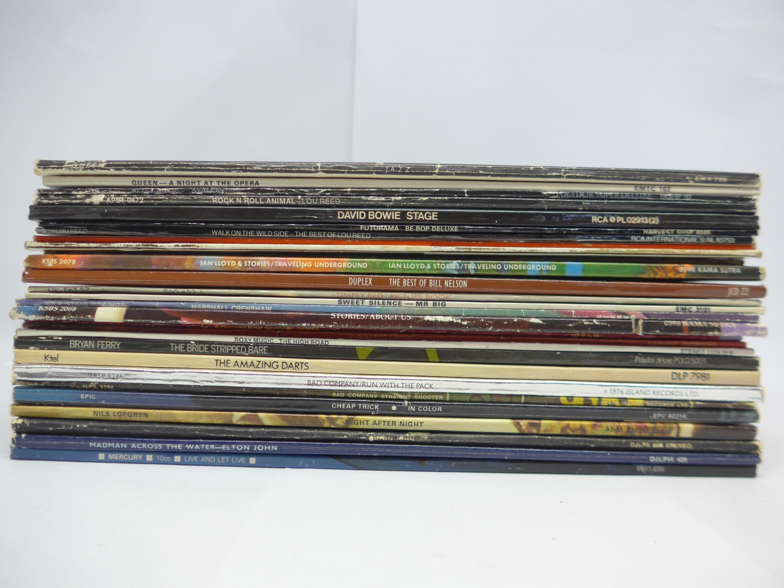 Classic Rock / Art Rock / Glam / Pop - A collection of twenty-eight LPs ...