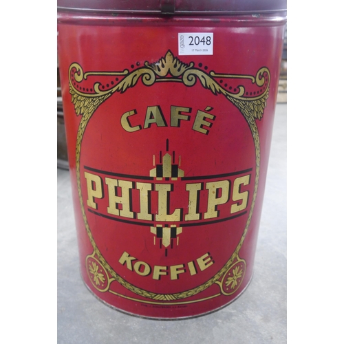 2048 - A coffee Philips tin