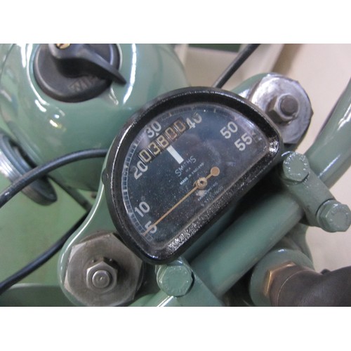7001 - XXG 309. 1952 BSA BANTAM. V5 in office